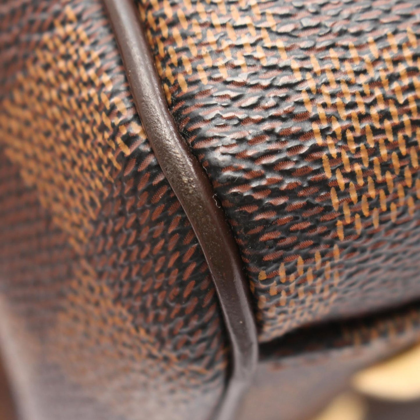 Louis Vuitton Handbag Trevi PM Damier Ebene 2-Way Canvas Leather — view 6