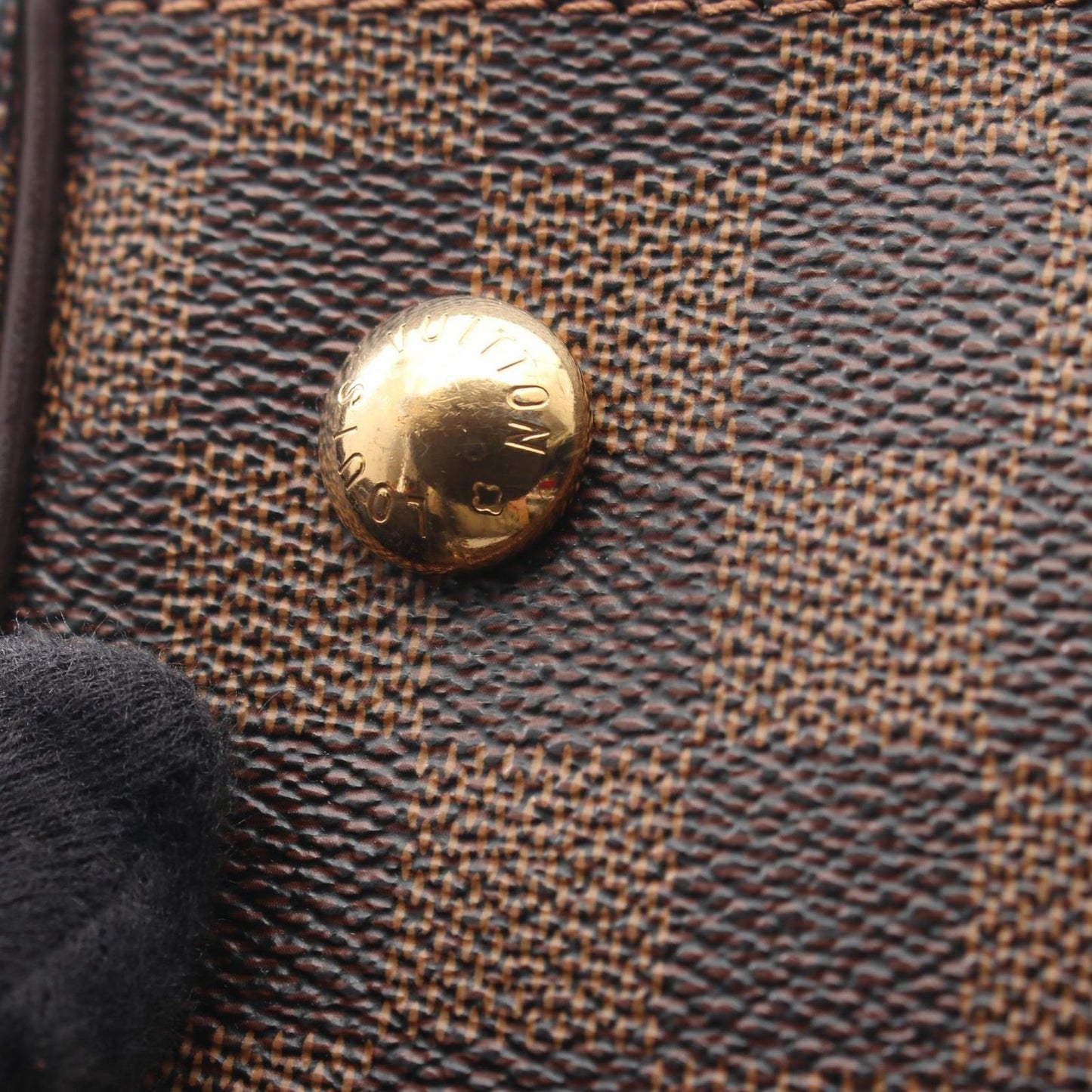 Louis Vuitton Handbag Trevi PM Damier Ebene 2-Way Canvas Leather — view 8