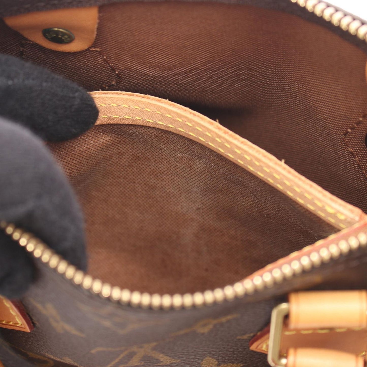 Louis Vuitton Handbag Speedy 25 Monogram Canvas Leather — view 6
