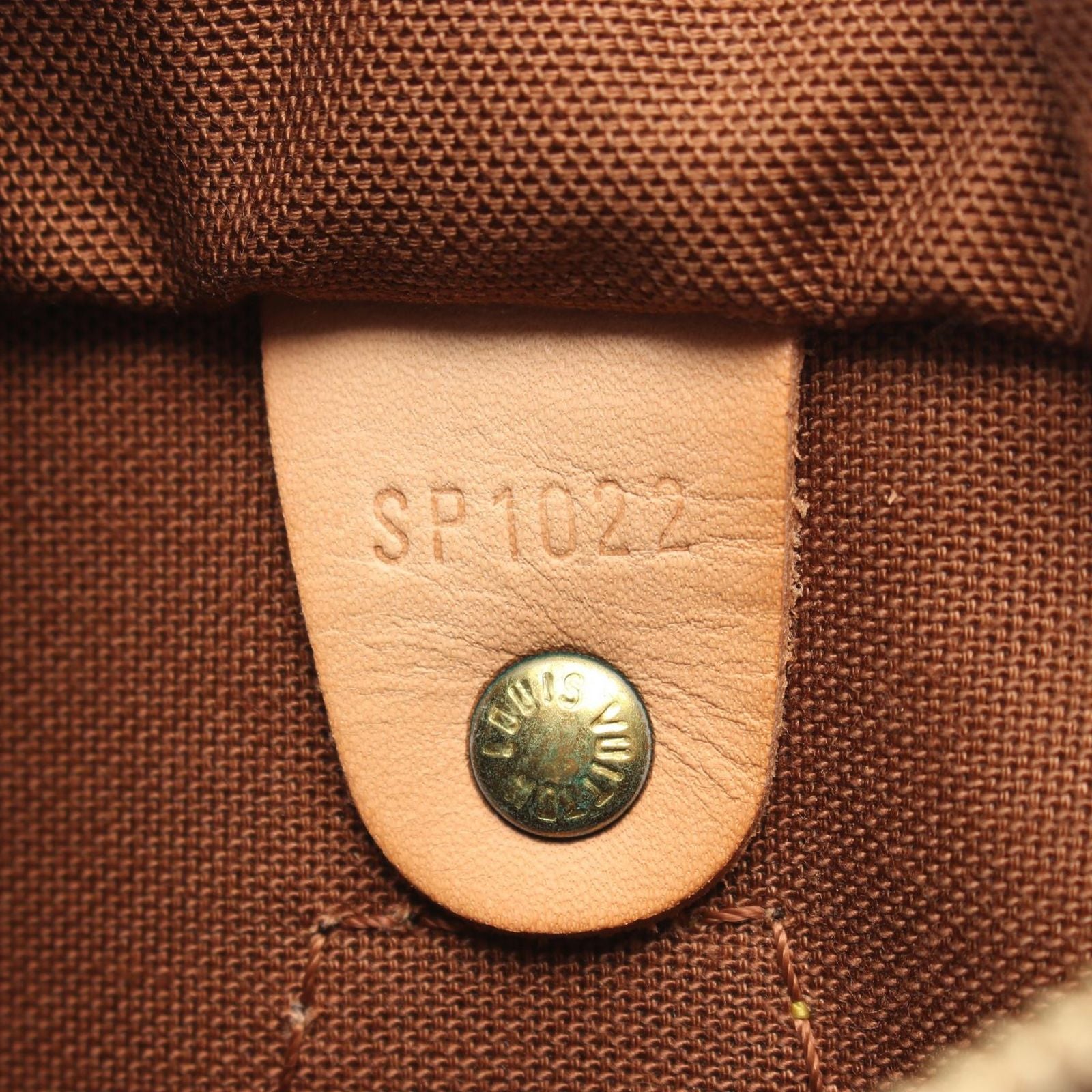 Louis Vuitton Handbag Speedy 25 Monogram Canvas Leather — view 5