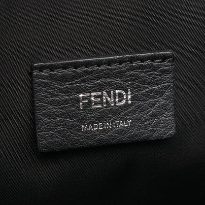 Fendi Tote Sunshine Medium 2-Way Black Canvas Leather — view 4