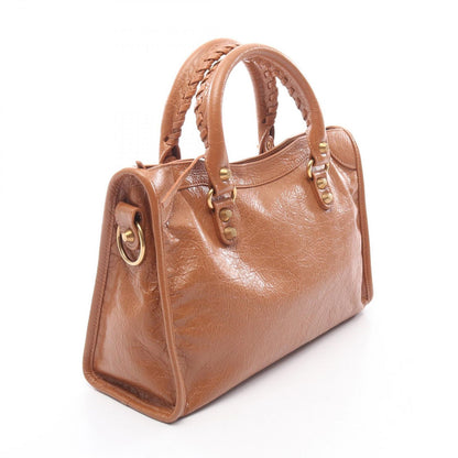 Balenciaga Handbag le City Small 2-Way Camel Leather — view 2