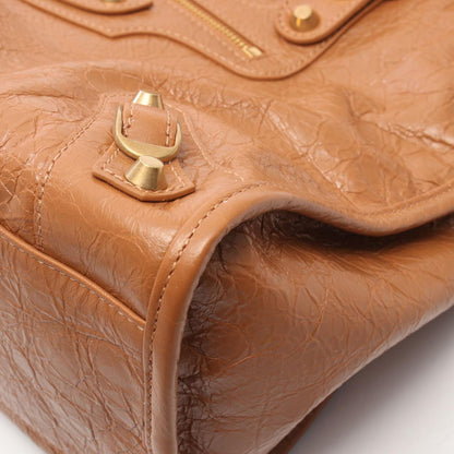 Balenciaga Handbag City 2-Way Camel Leather le — view 6