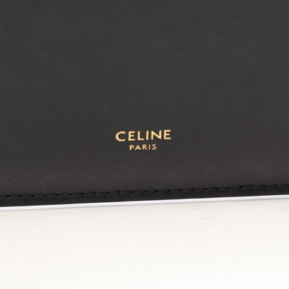 Celine Tote Flat Luggage Black Leather — view 4