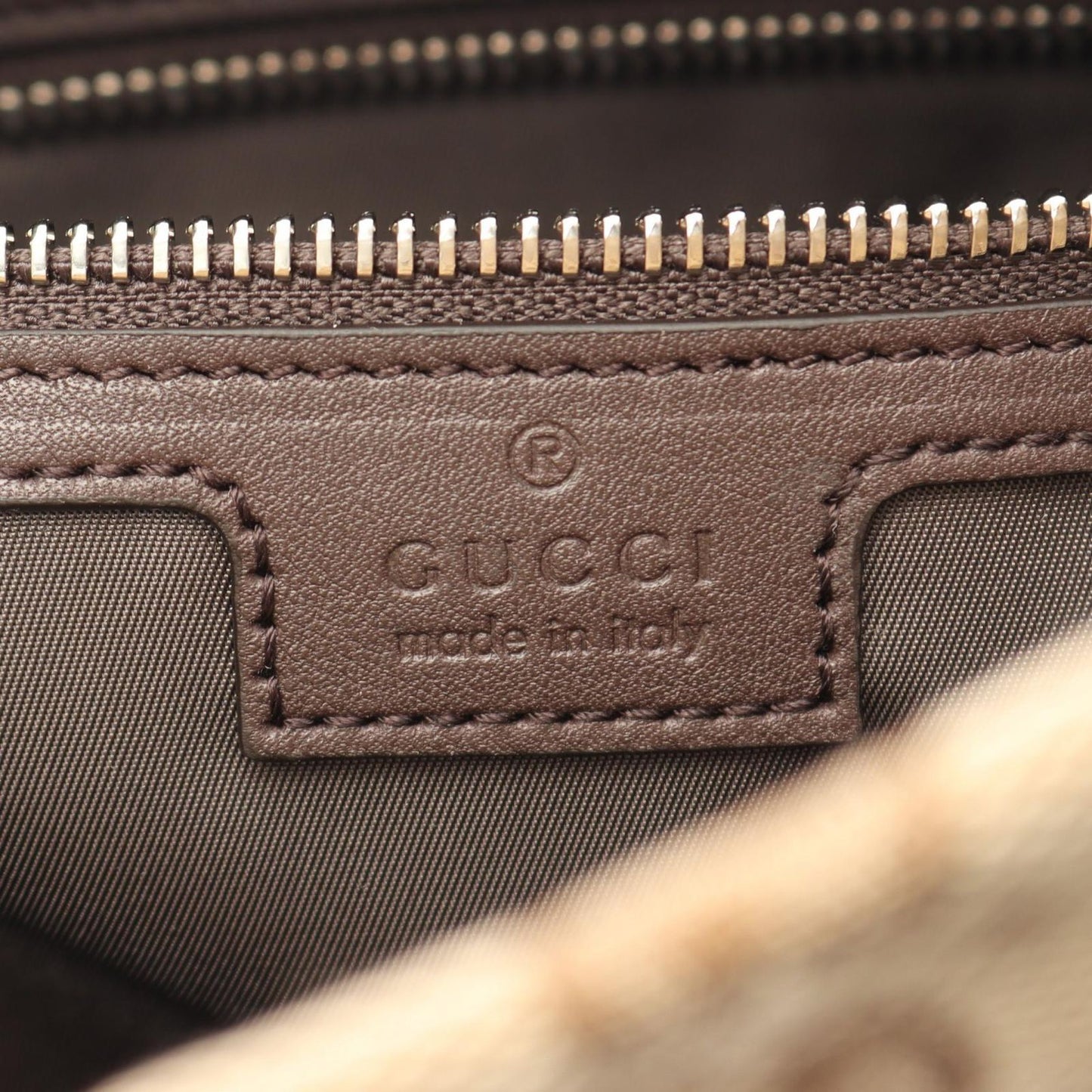 Gucci Tote Neo Original GG Canvas Beige Dark Brown — view 4