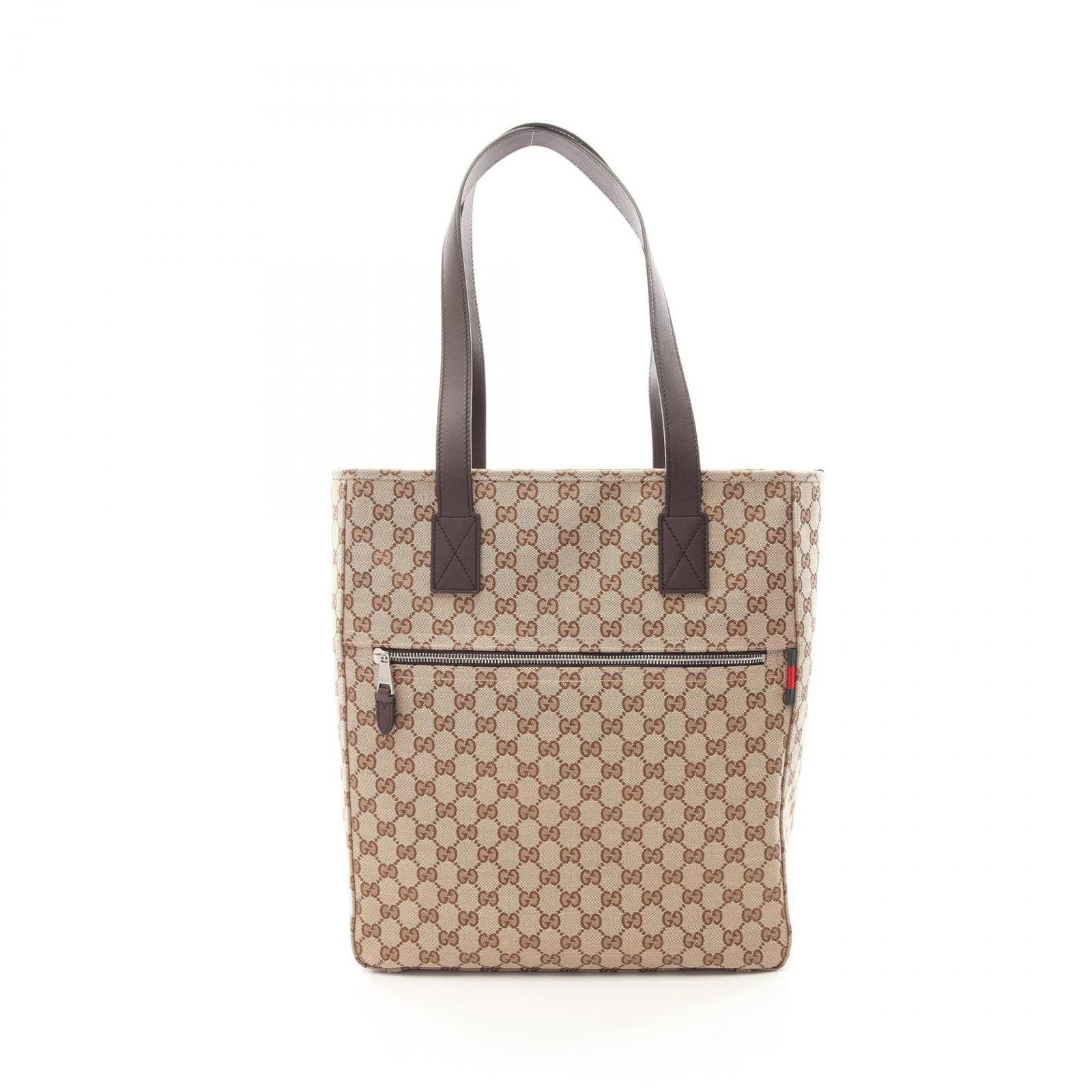 Gucci Tote Neo Original GG Canvas Beige Dark Brown