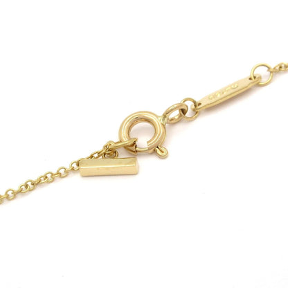 Tiffany & Co Necklace T Smile Pendant 18k Yellow Gold Diamond — view 4