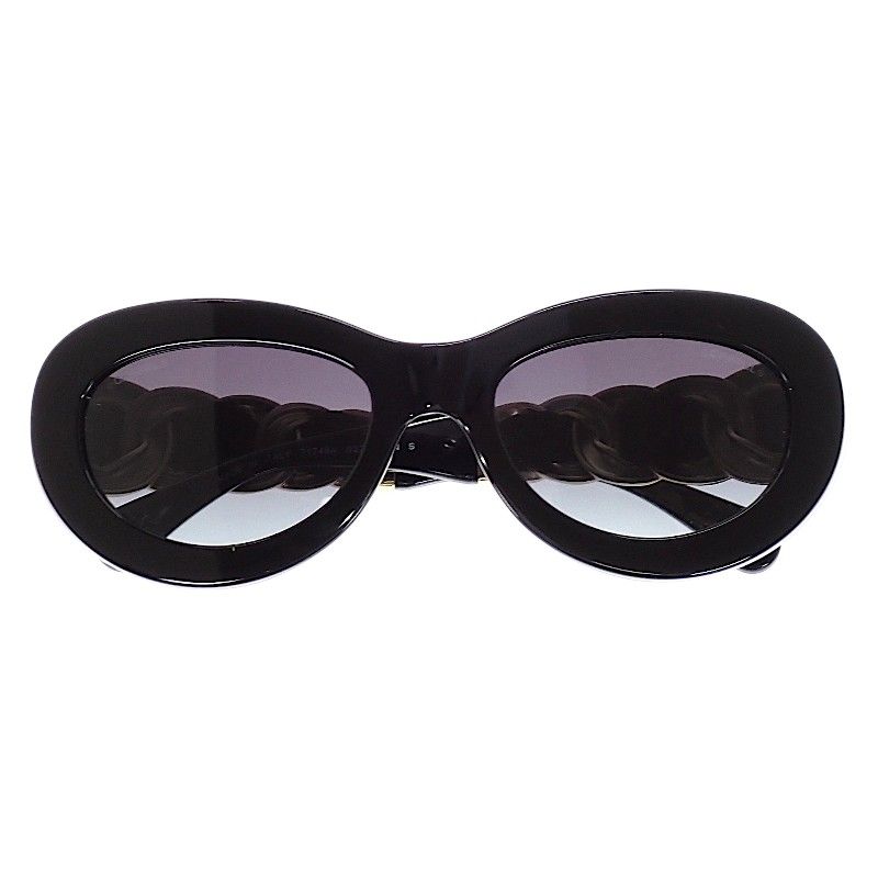 Chanel Oval Eyewear Black