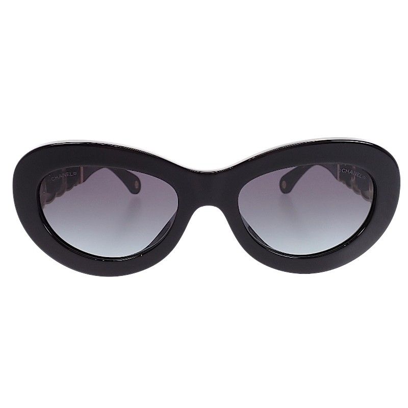 Chanel Oval Eyewear Black — view 2