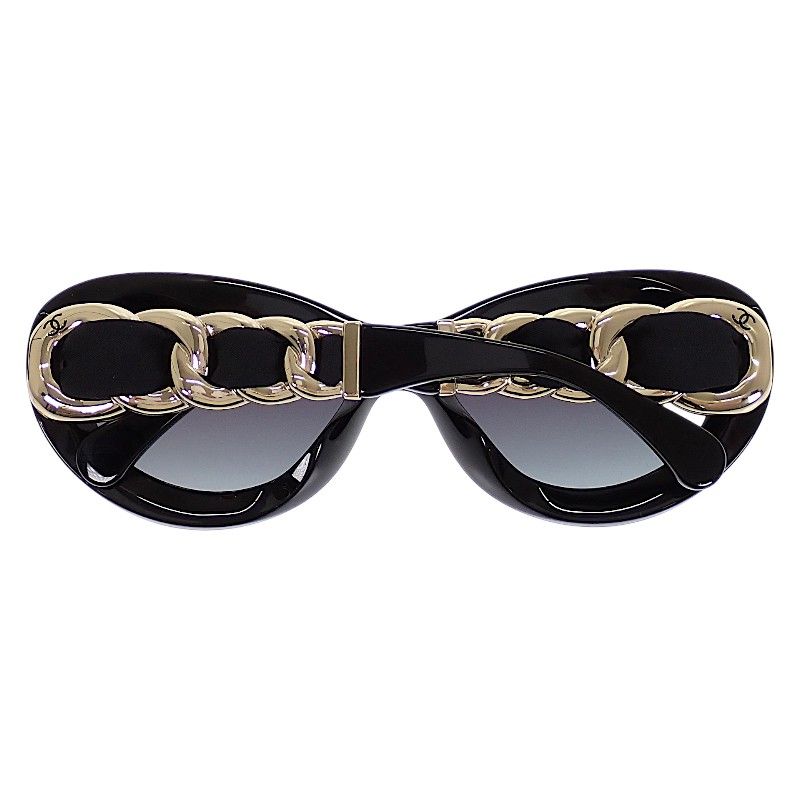 Chanel Oval Eyewear Black — view 3