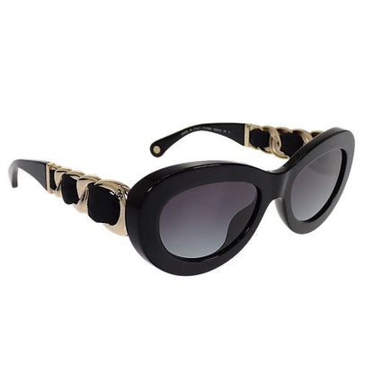 Chanel Oval Eyewear Black — view 7