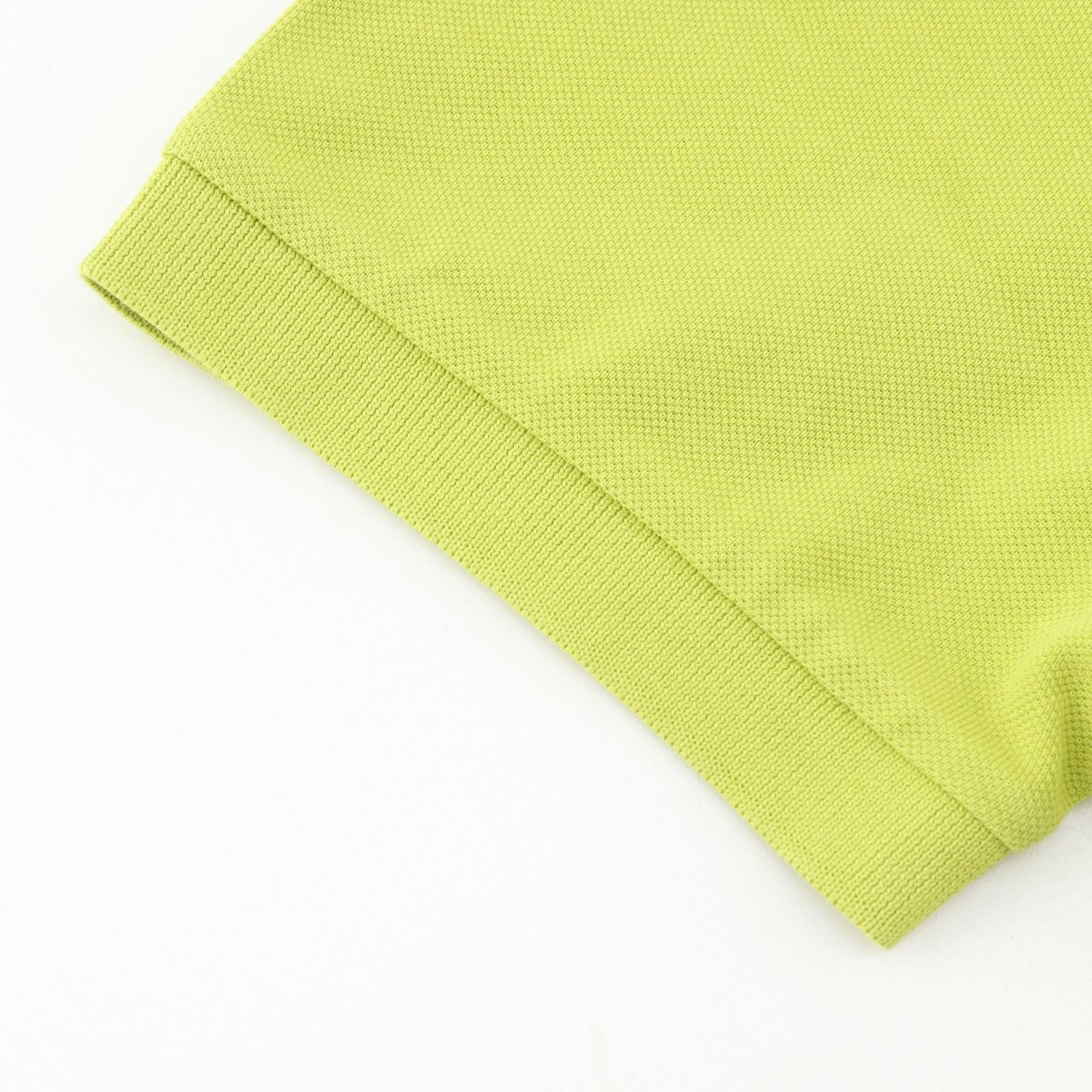 Dior CD Icon Cotton Yellow Green Polo — view 7