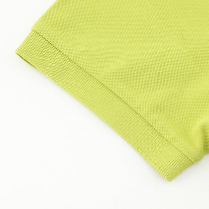 Dior CD Icon Cotton Yellow Green Polo — view 7