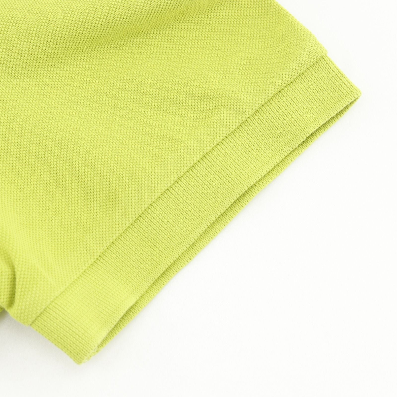Dior CD Icon Cotton Yellow Green Polo — view 8