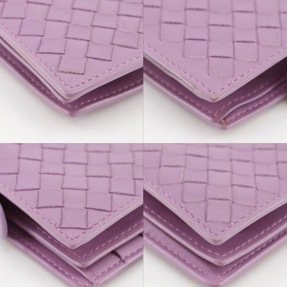 Bottega Veneta Intrecciato Calf Pink Wallet — view 6