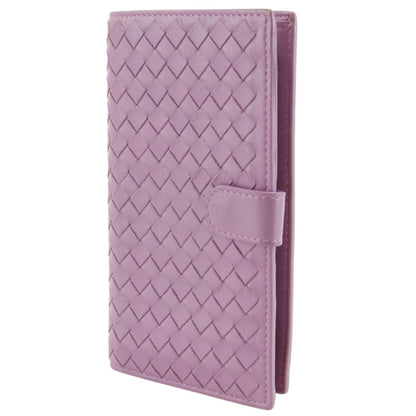 Bottega Veneta Intrecciato Calf Pink Wallet — view 2