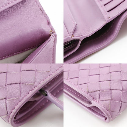 Bottega Veneta Intrecciato Calf Pink Wallet — view 9