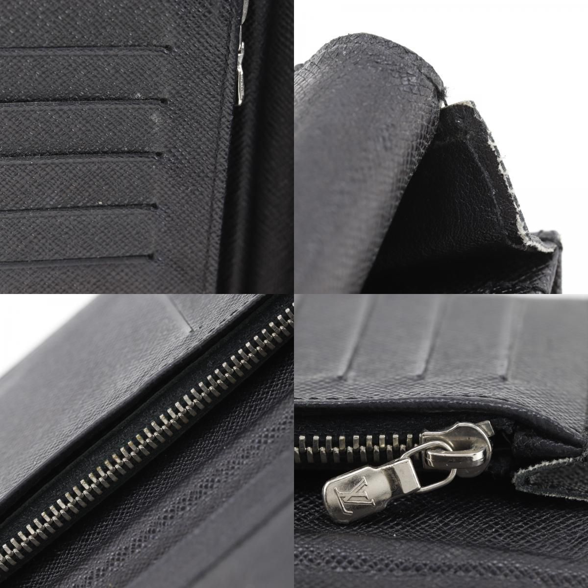 Louis Vuitton Portefeuille Brazza Damier Graphite Canvas Black Wallet — view 8