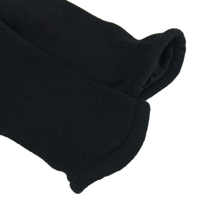 Chanel Coat 38 M Black Long Sleeve Spring Autumn Wool — view 5