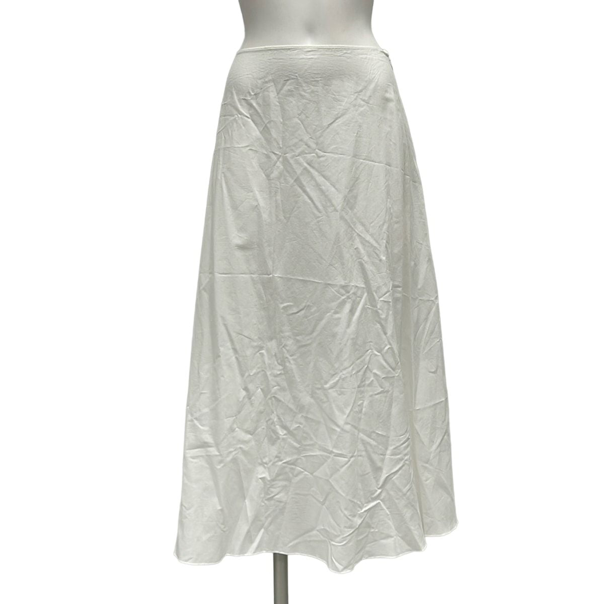 Dior Long Skirt I 44 White Navy Toile de Jouy Cotton — view 3