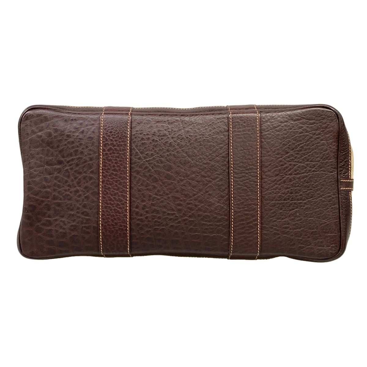 Hermes Tote Garden Party PM Beige Dark Brown — view 5