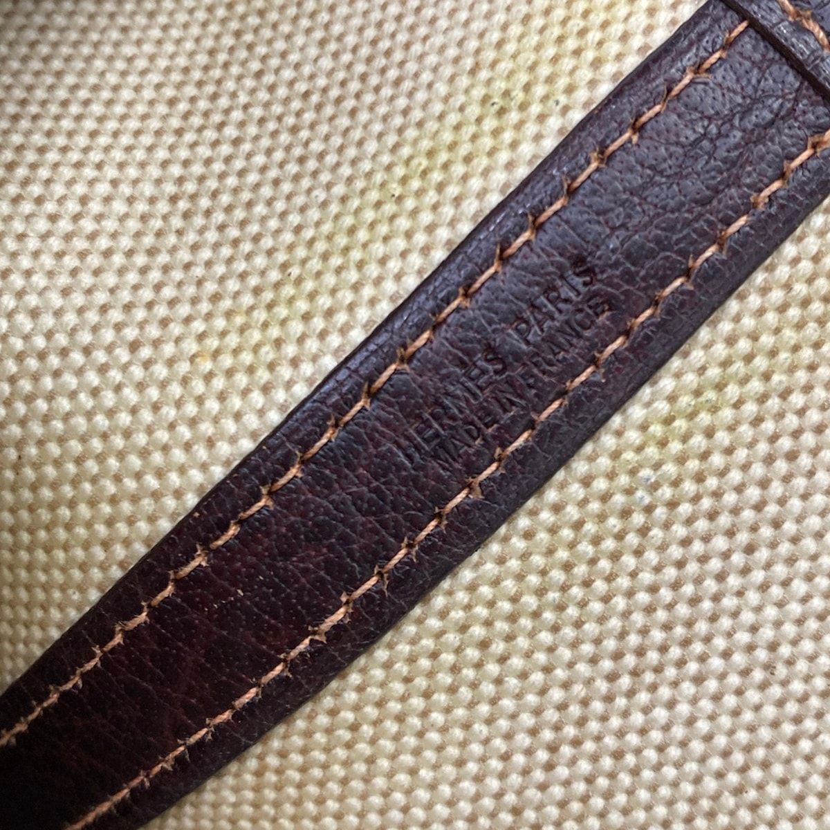 Hermes Tote Garden Party PM Beige Dark Brown — view 9