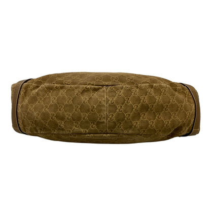 Gucci Tote Abbey Guccissima Line Brown Beige Leather — view 5