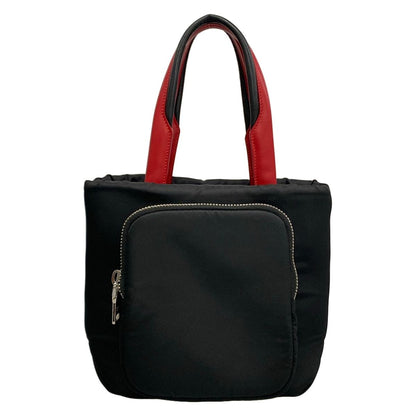 Prada Handbag Cargo Small Black Red Leather — view 3