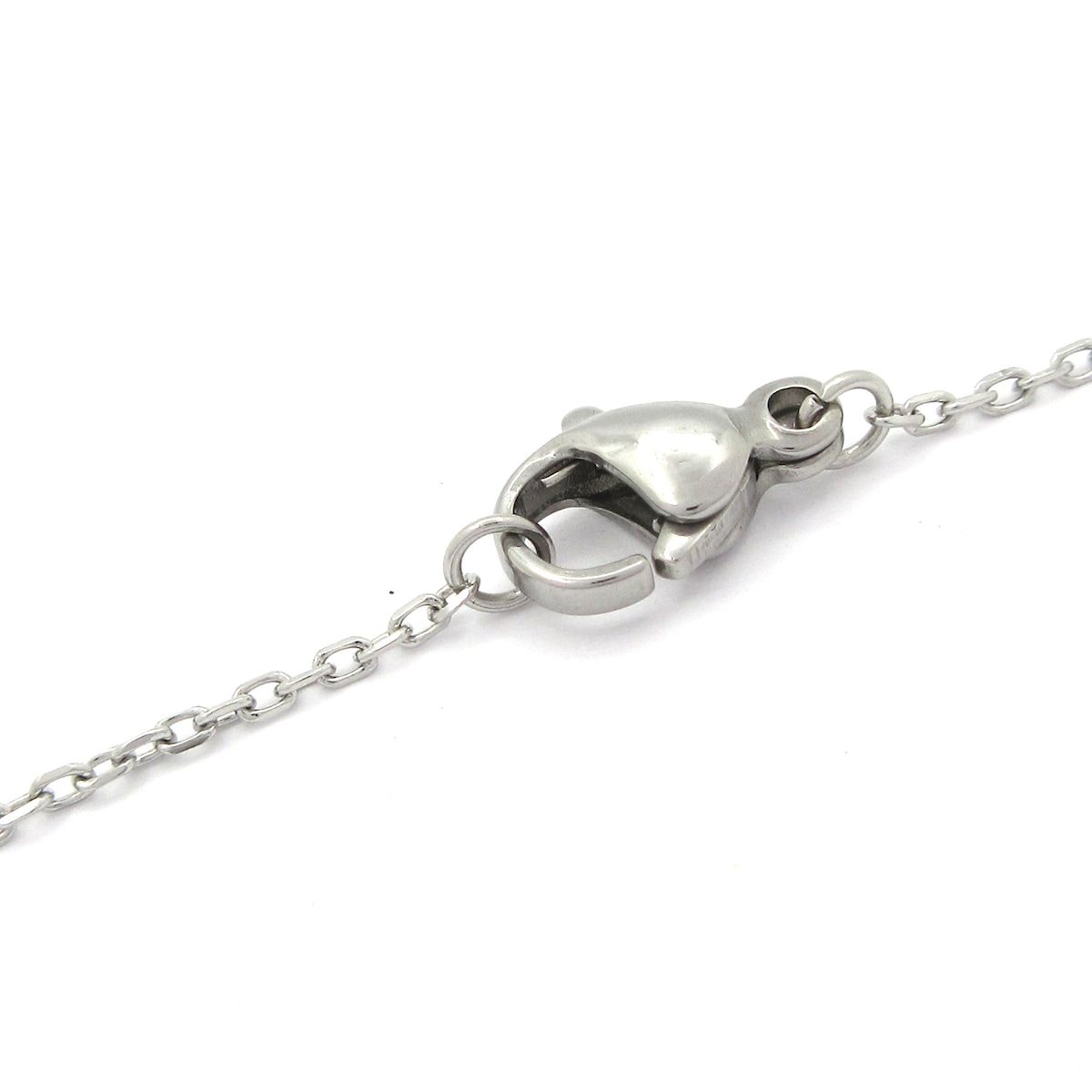 Hermes Necklace Pop Black Silver — view 4