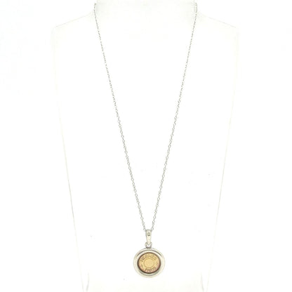 Hermes Necklace Series 18k Yellow Gold Silver — view 2