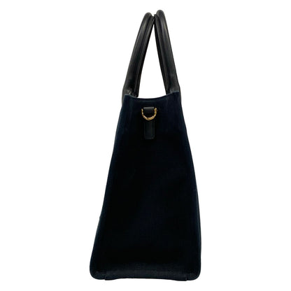 Versace Tote la Medusa Small Canvas Black Leather — view 4