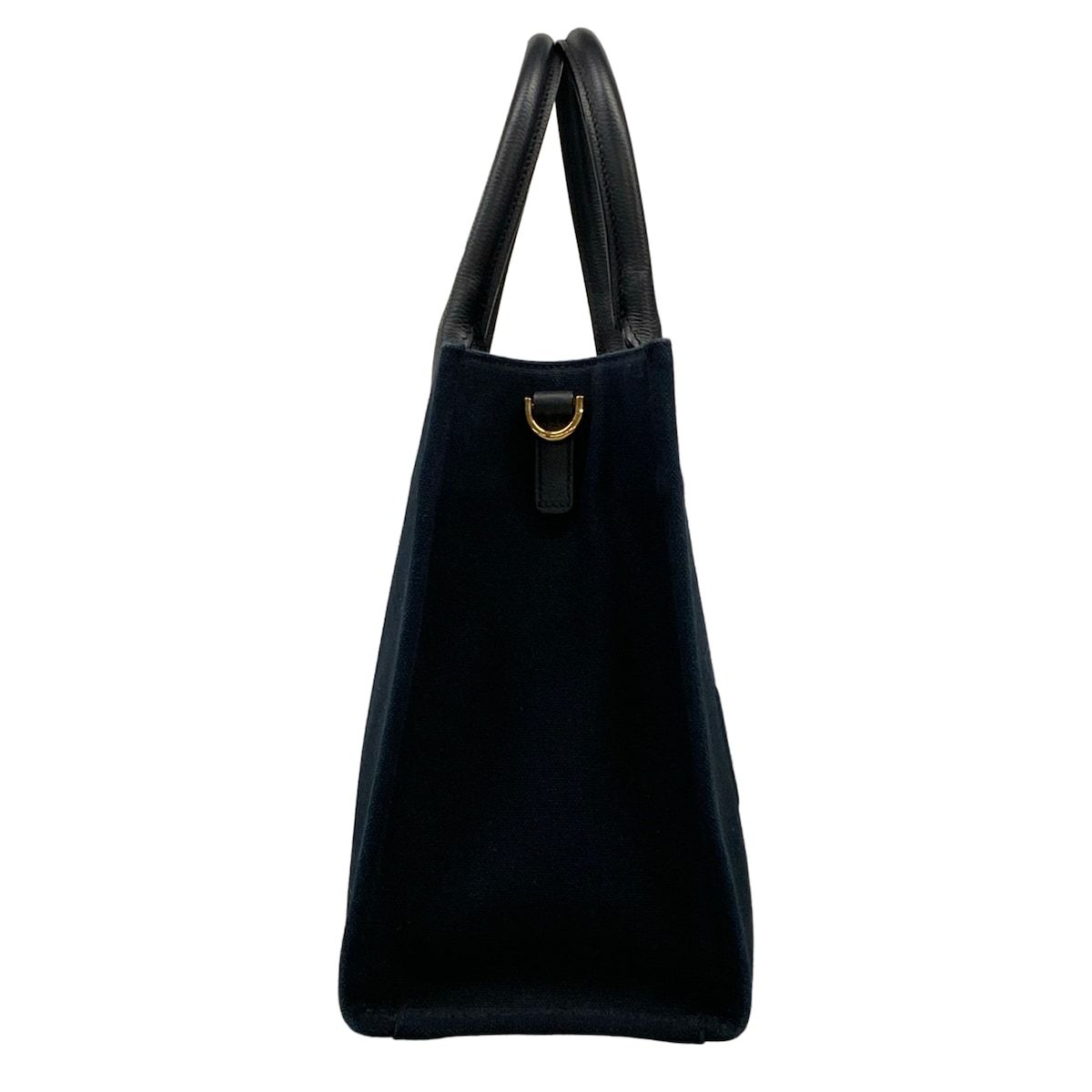 Versace Tote la Medusa Small Canvas Black Leather — view 2