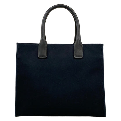 Versace Tote la Medusa Small Canvas Black Leather — view 3