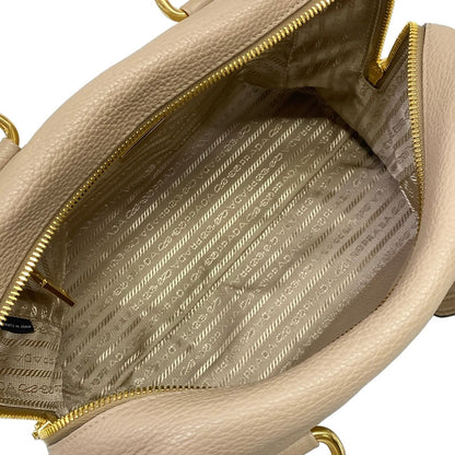 Prada Handbag Beige Leather — view 7