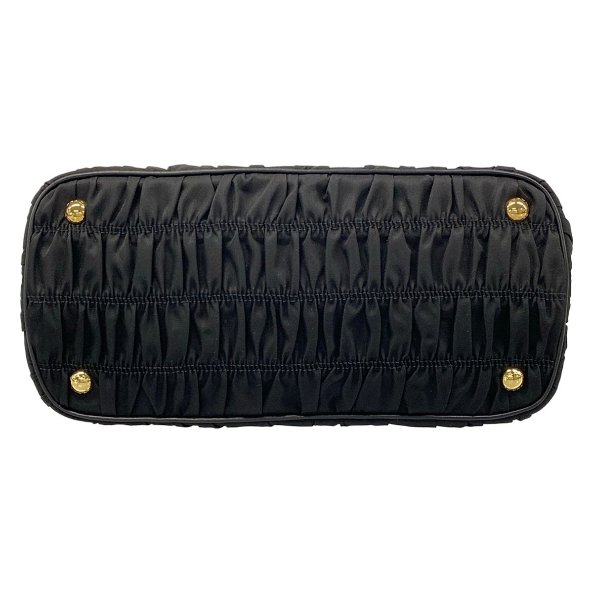 Prada Tote Gather Black Leather — view 5