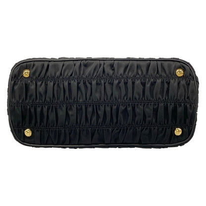 Prada Tote Gather Black Leather — view 5