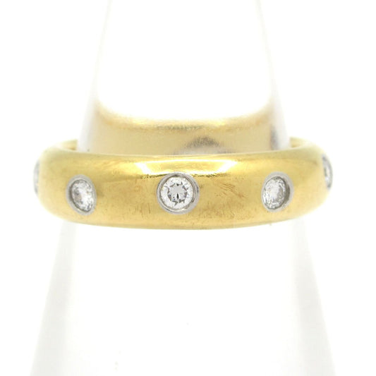 Tiffany & Co Ring Diamond Dots Band 18k Yellow Gold