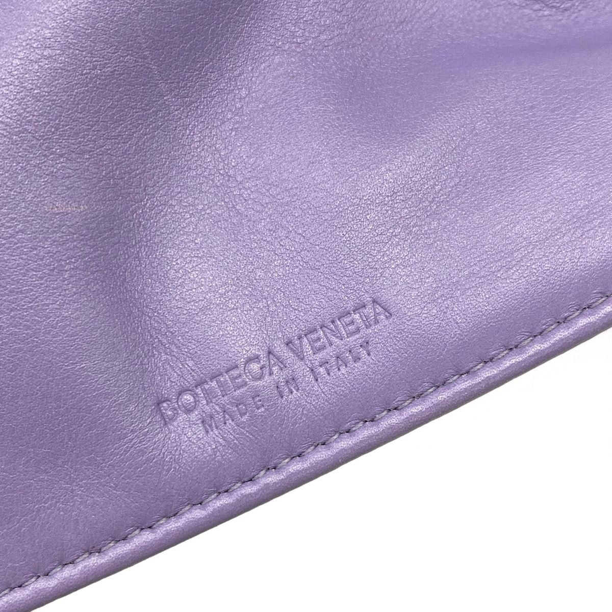 Bottega Veneta Handbag Mini the Twist Light Purple Leather — view 8