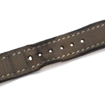 Hermes Watch Cape Cod SS Leather Belt L White — view 7