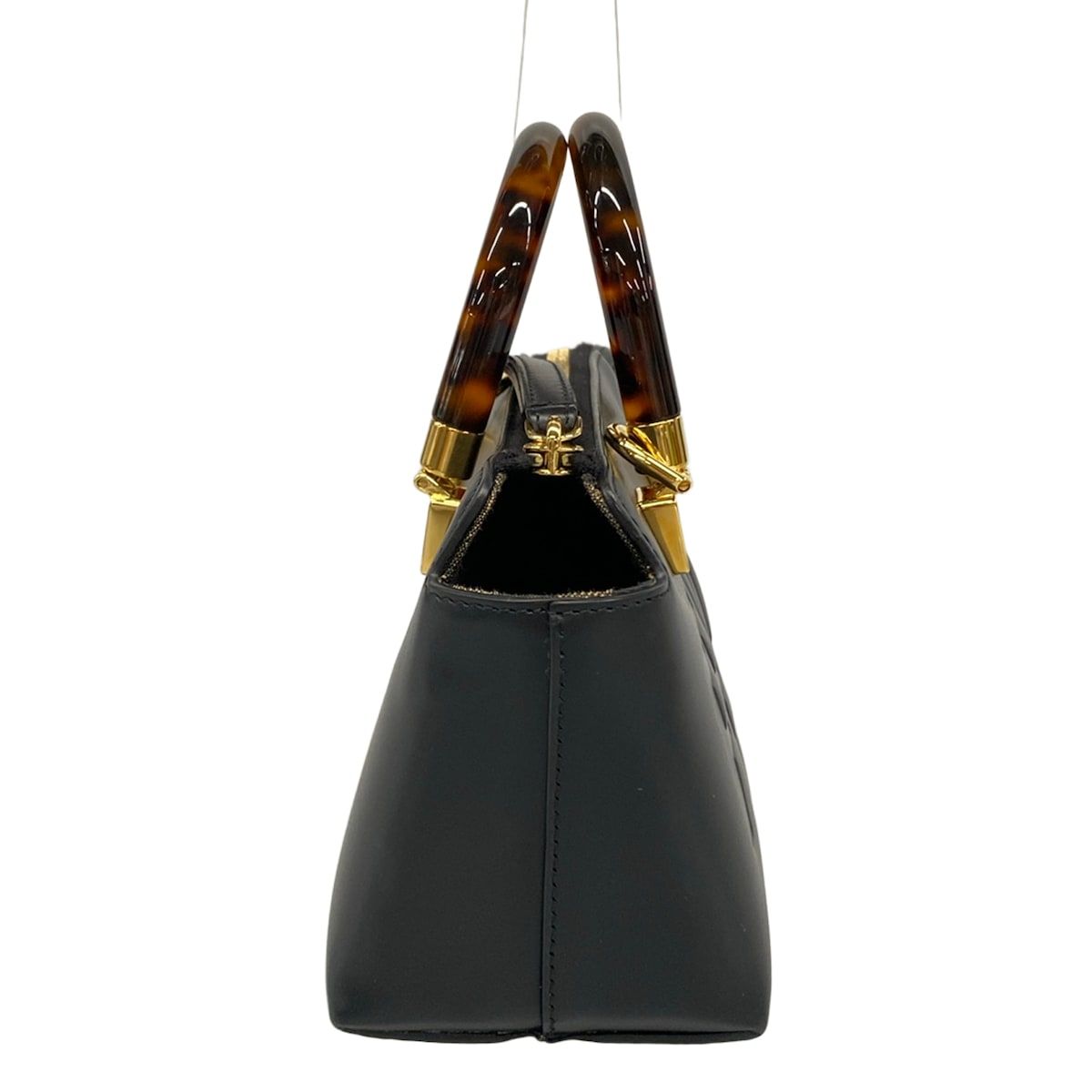 Fendi Handbag Mini Visible Black Bag Leather — view 2