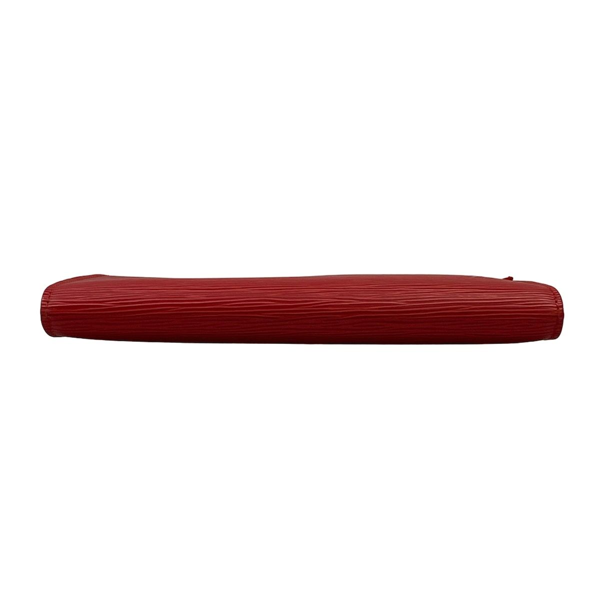 Louis Vuitton Handbag Epi Pochette 24 Castilian Red Leather — view 5