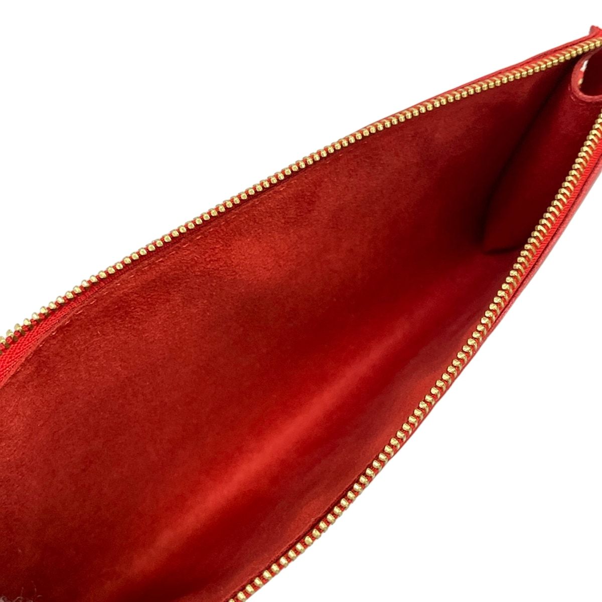 Louis Vuitton Handbag Epi Pochette 24 Castilian Red Leather — view 7