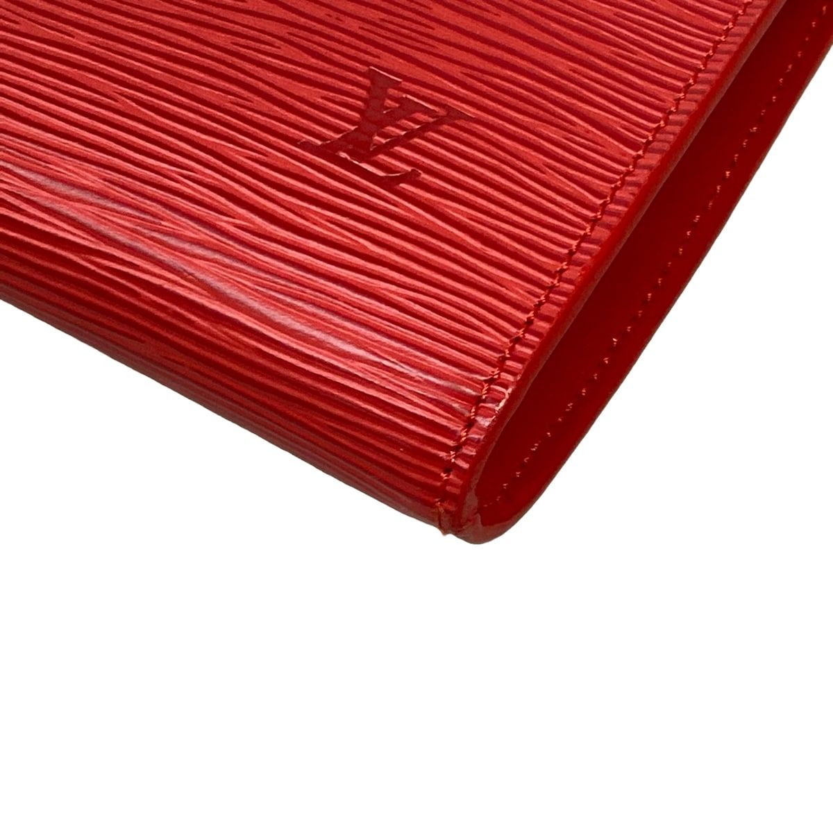 Louis Vuitton Handbag Epi Pochette 24 Castilian Red Leather — view 6
