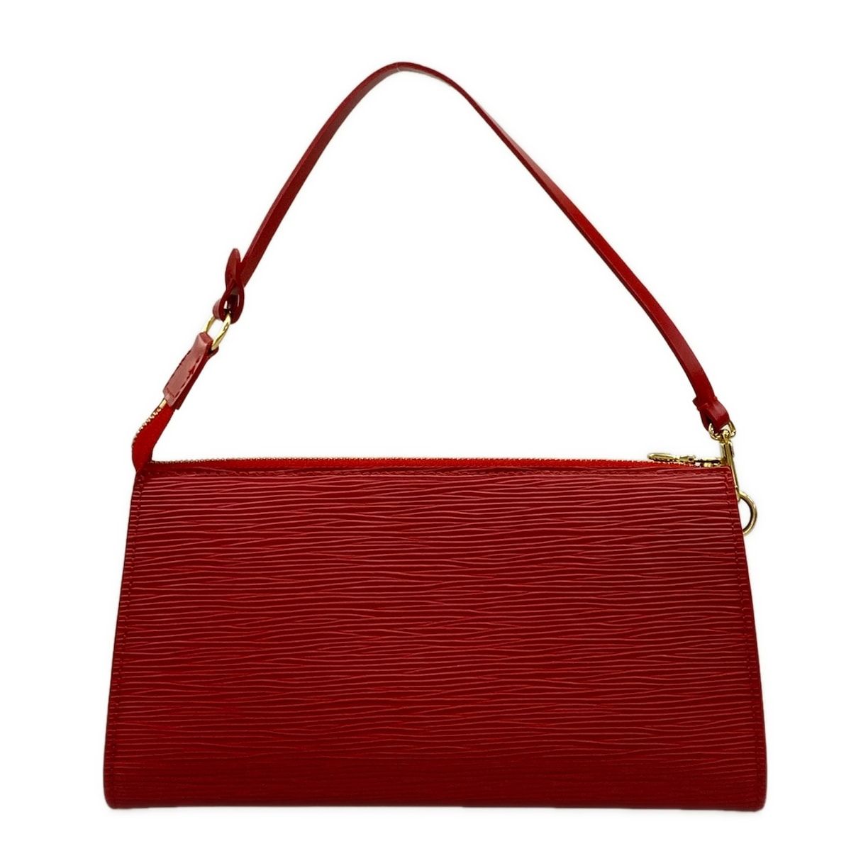Louis Vuitton Handbag Epi Pochette 24 Castilian Red Leather — view 3