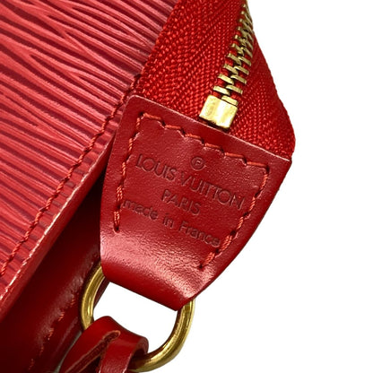 Louis Vuitton Handbag Epi Pochette 24 Castilian Red Leather — view 9