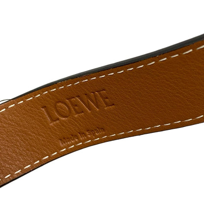 Loewe Tote Basket Beige Dark Brown Leather — view 9