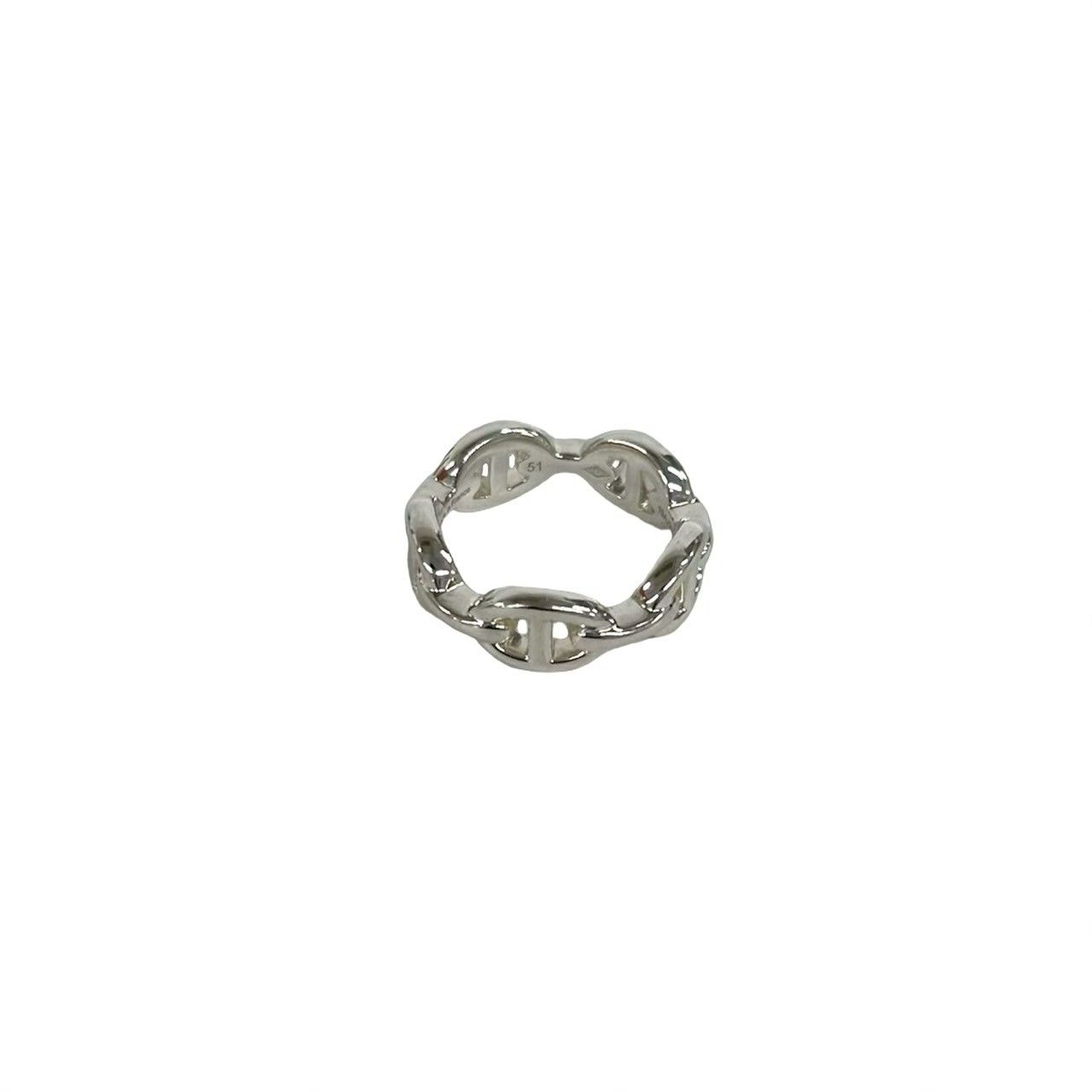 Hermes Enchainee Ring 925 Sterling Silver — view 4