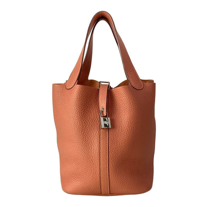 Hermes Handbag Picotin Lock Rose Tea Silver — view 2
