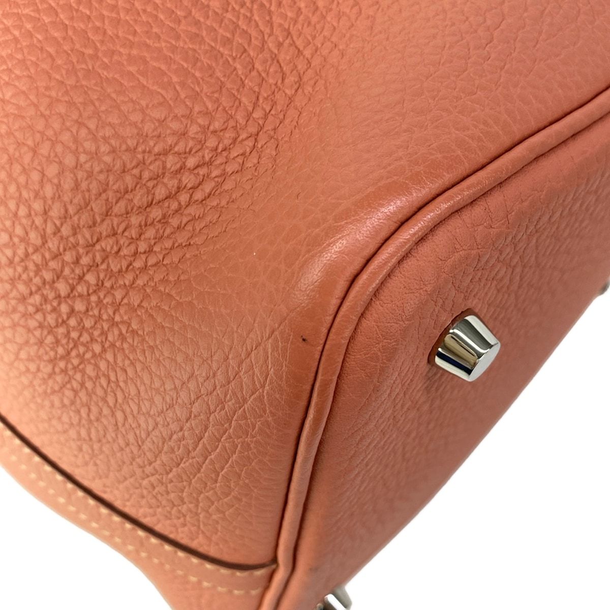Hermes Handbag Picotin Lock Rose Tea Silver — view 8