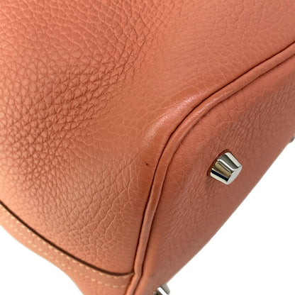Hermes Handbag Picotin Lock Rose Tea Silver — view 8
